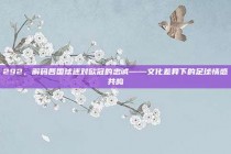 292，解码各国球迷对欧冠的忠诚——文化差异下的足球情感共鸣