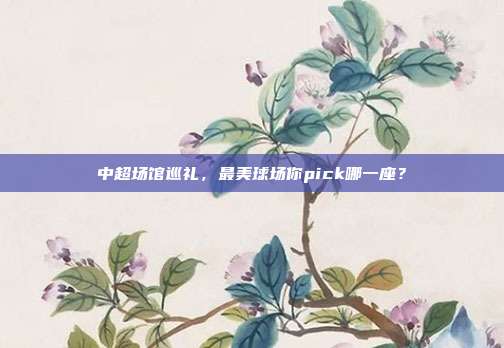 中超场馆巡礼，最美球场你pick哪一座？  第1张