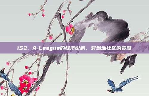 152. A-League的经济影响，对当地社区的贡献  第1张