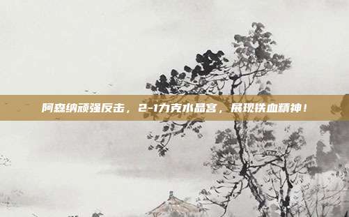 阿森纳顽强反击，2-1力克水晶宫，展现铁血精神！  第1张